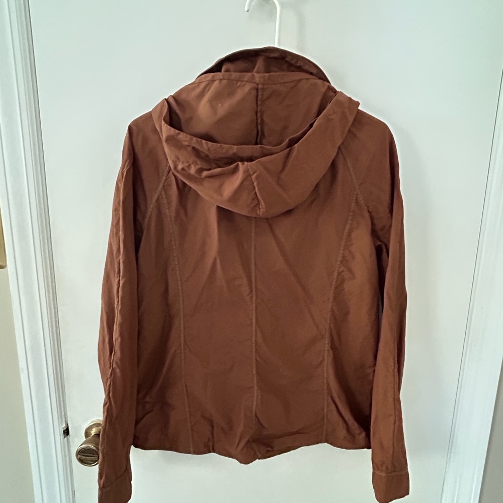 Pendleton Chocolate Brown Full Zip Windbreaker Wi… - image 8